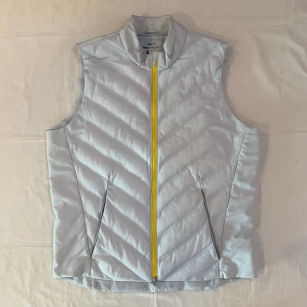 나이키 에어로로프트 러닝 골프 패딩조끼 소라색 라이트블루