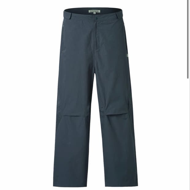 코이세이오 팬츠 CURVE PINTUCK PANTS BLUE GREY