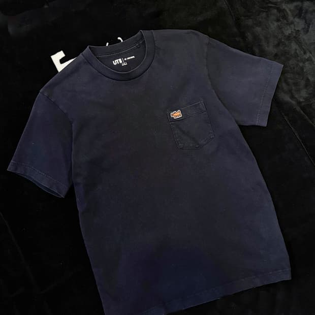 유니클로 키스헤링 콜라보 포켓 티셔츠