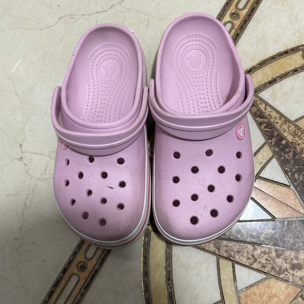 크록스 발레리나 핑크