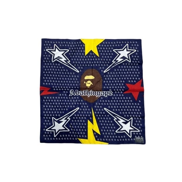 A Bathing Ape Logo Bandana