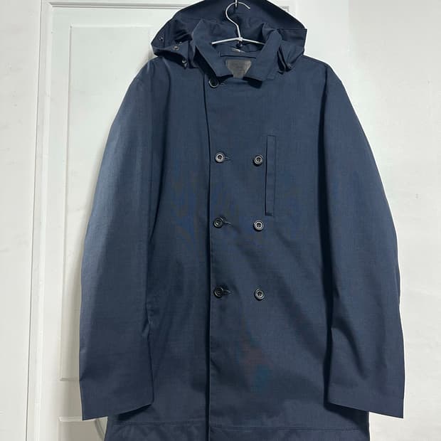 노르웨지안 레인 카반 더블 브레스티드 옴므 자켓