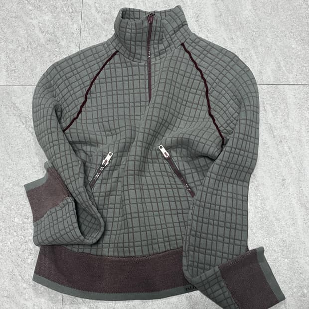 디젤 빈티지 코튼 반집업