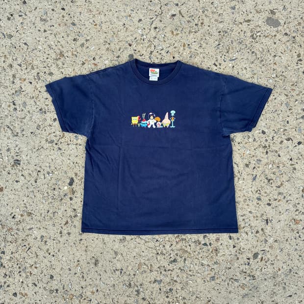 00s SpongeBob all stars tshirt