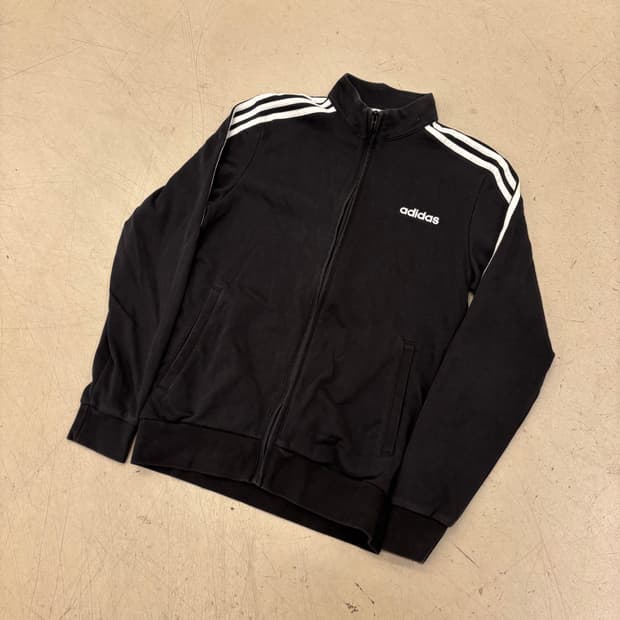 아디다스 스몰로고 삼선 트랙탑 코튼 집업