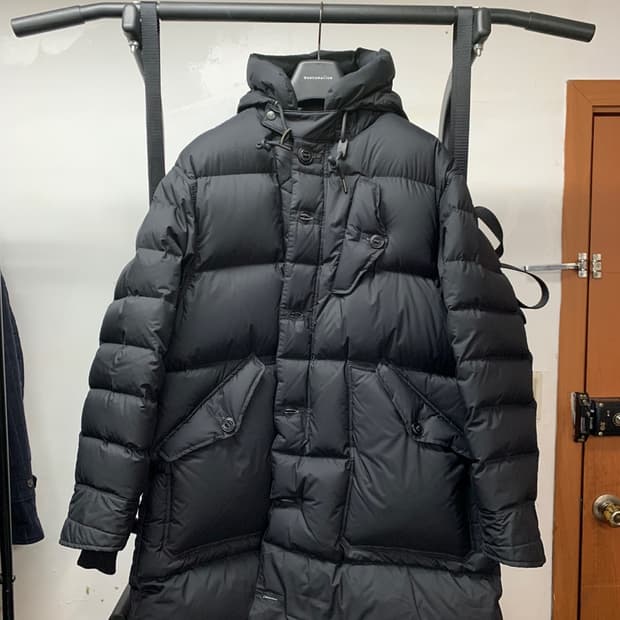 이스트로그 raf 콜드 다운 롱패딩 다운 파카 xl