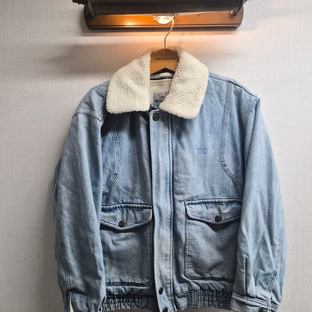 105) LEE 80년대 쉐르파 데님 자켓 팝니다