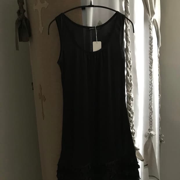 vintage frill one piece