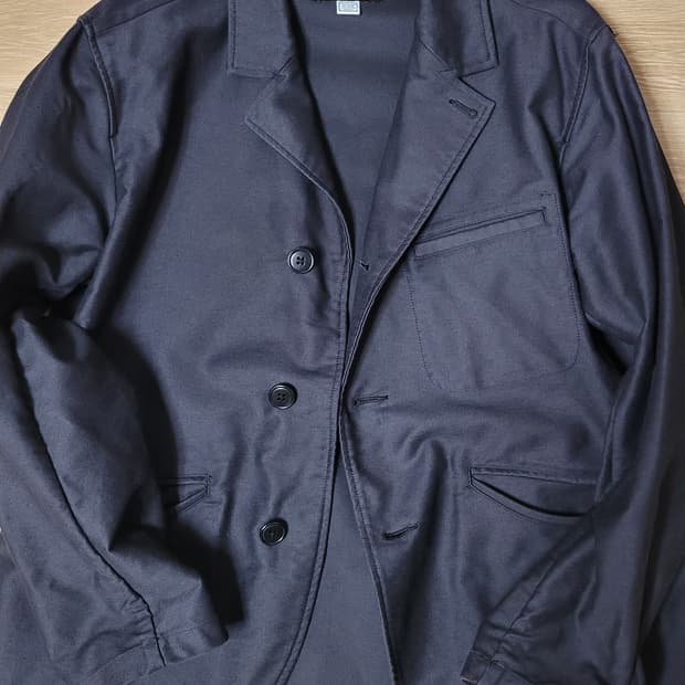 오르게이유(Orgueil) - 몰스킨 색 자켓(블랙) 38사이즈