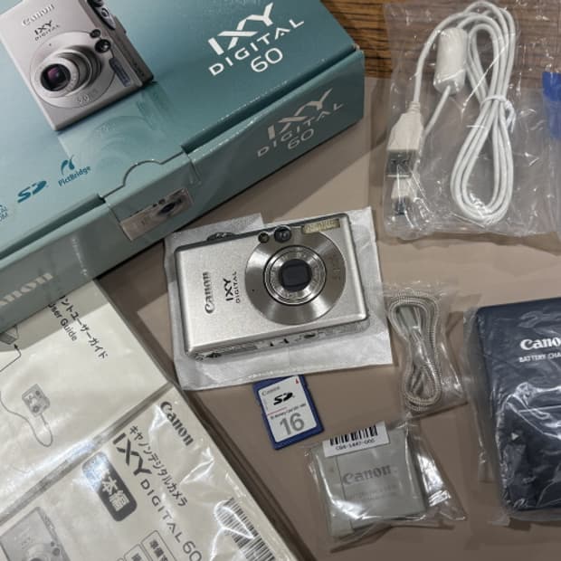 신품급/ 캐논 IXY 60 디카 풀박스 익서스55/익스60/익스70