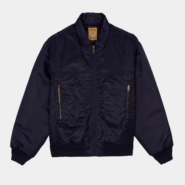 Brain Dead 3D Flight Jacket / Navy / L
