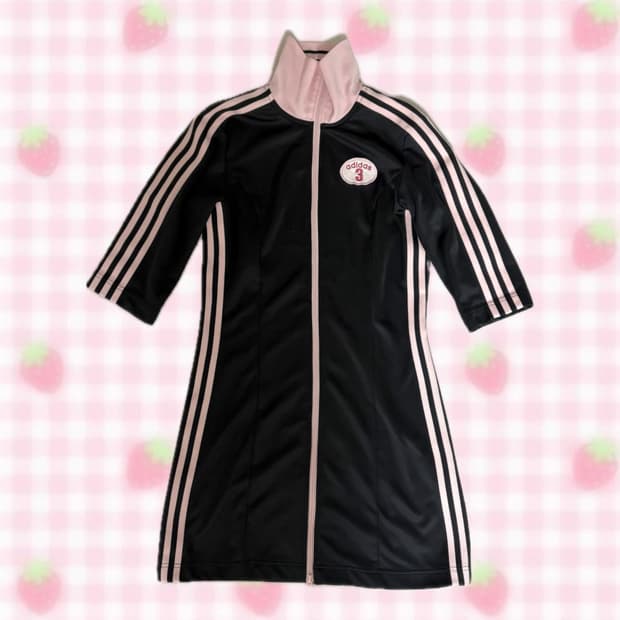 🍓 아디다스 쿨톤 딸기우유 원피스 / Y2K 희귀 대장템 🩷