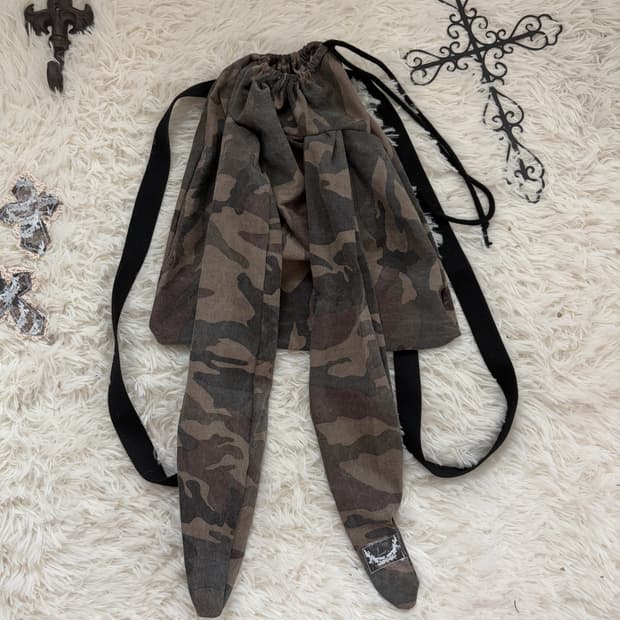 hurtmade Military Camo Rabbit Bag