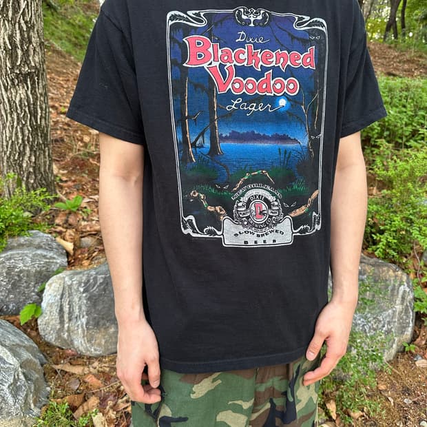 90s Blackened Voodoo Lager T-Shirt