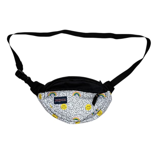 잔스포츠 스마일 웨이스트백 크로스백 가방
