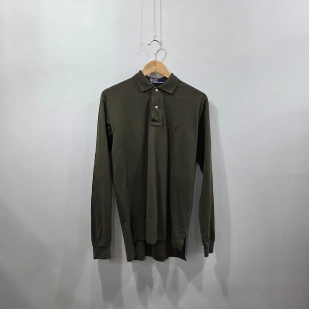 폴로랄프로렌 피케 카라 롱슬리브 S 