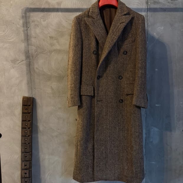 폴로 랄프로렌 헤링본 코트 여성44-55