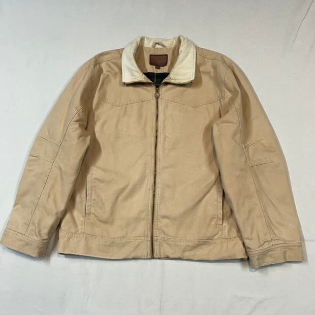 L) OUTBACK TRADING CO. 클래식 캔버스 워크 자켓
