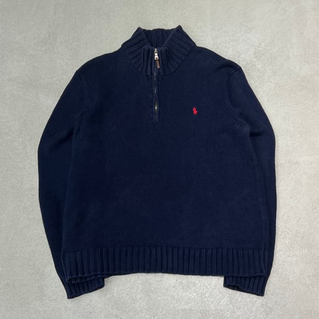 폴로 랄프로렌 반집업 니트 s10549