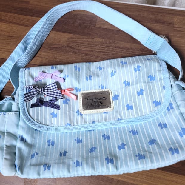 폼포넷 캐주얼 리본백