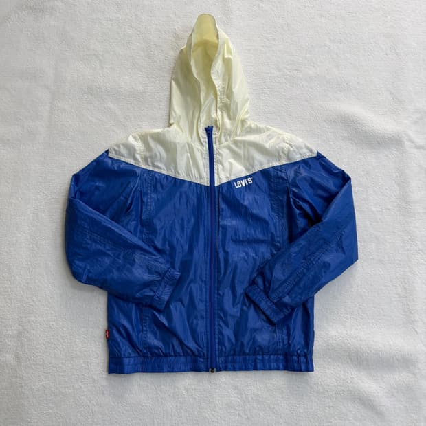 160 리바이스 레드텝 후드 바람막이 0313T