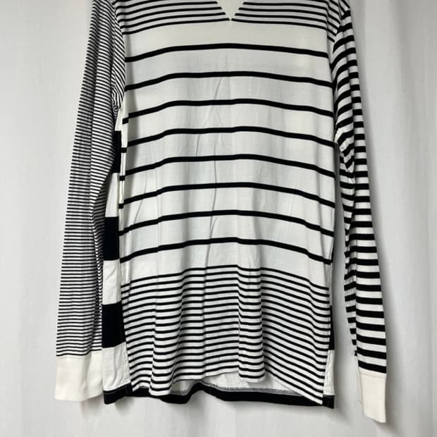 타카히로미야시타 더솔로이스트 21ss 멀티 스트라이프 티