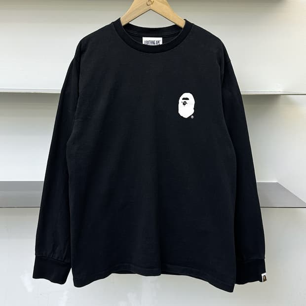 베이프 클래식 컬렉션 롱슬리브 티셔츠