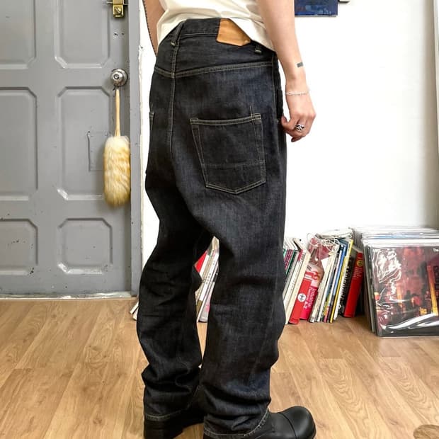 꼼데가르송 간류 사루엘 데님 