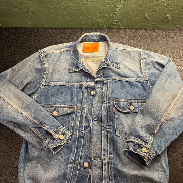 풀카운트 다트포드 2세대 청자켓 L