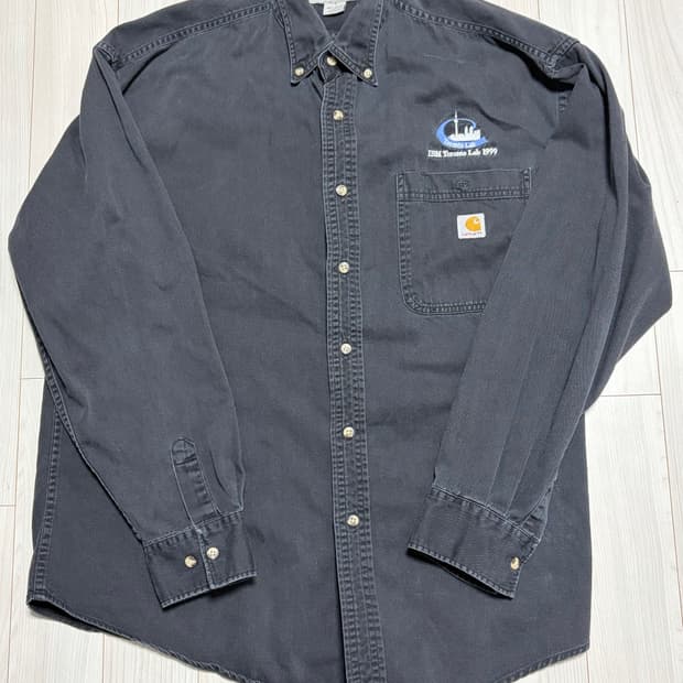 칼하트 검정 셔츠