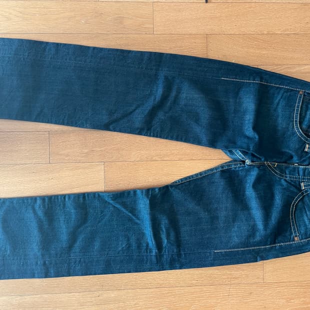 리바이스 레드라인 데님바지