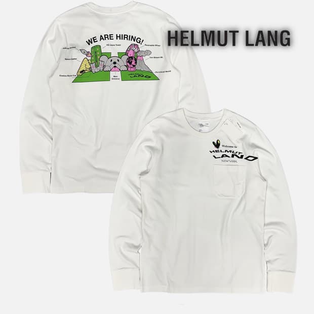 helmut land pocket t-shirt