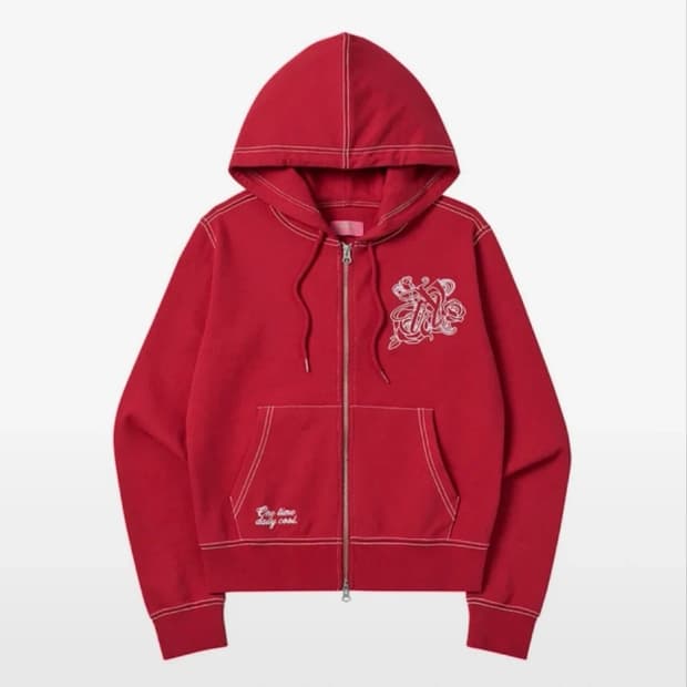 엔와이엑스엑스 후드집업 BURST INTO ROSE HOOD
