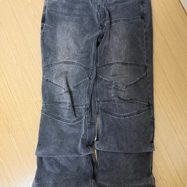 Etce 스테킹 플레어 데님팬츠