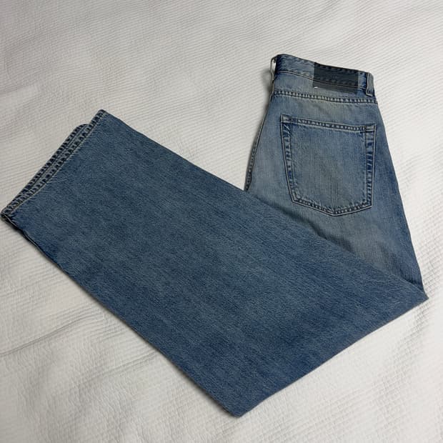 [아워레가시] 리페인팅 데님 풀컷/34사이즈