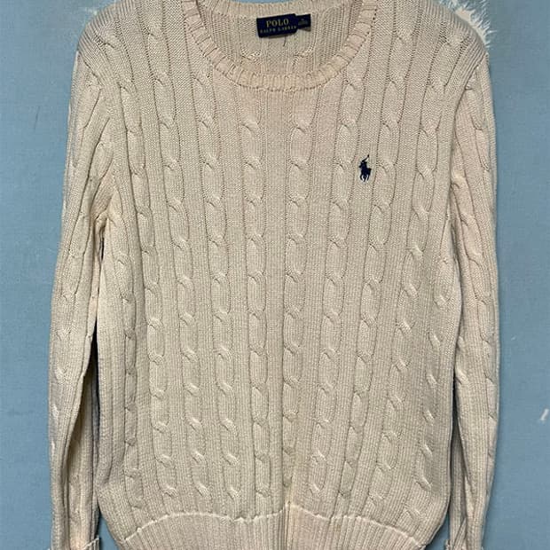 POLO 폴로 여자 꽈배기니트 기본 M 95 66