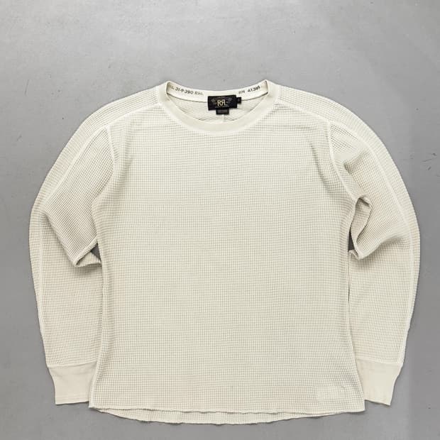 RRL 써멀 와플 니트