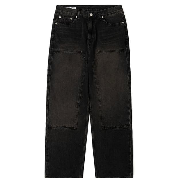 BACKANDFORTH Double knee jeans