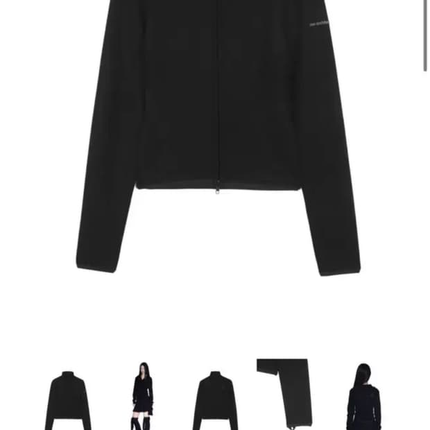 wsc 아카이브 Mesh jersey zip-up 001