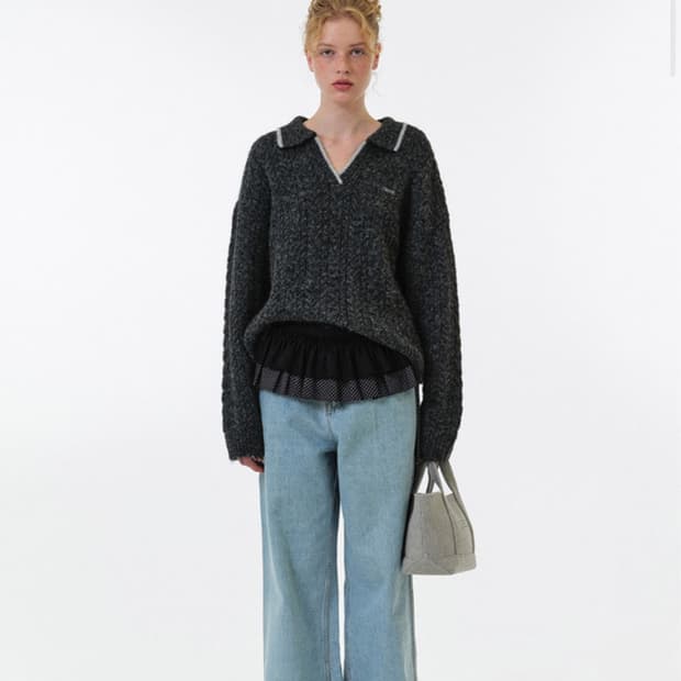 ALMA COLLAR KNIT
