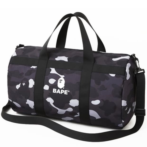 BAPE 베이프 일본 더플백 헬스가방 운동가방 일본 잡지부록