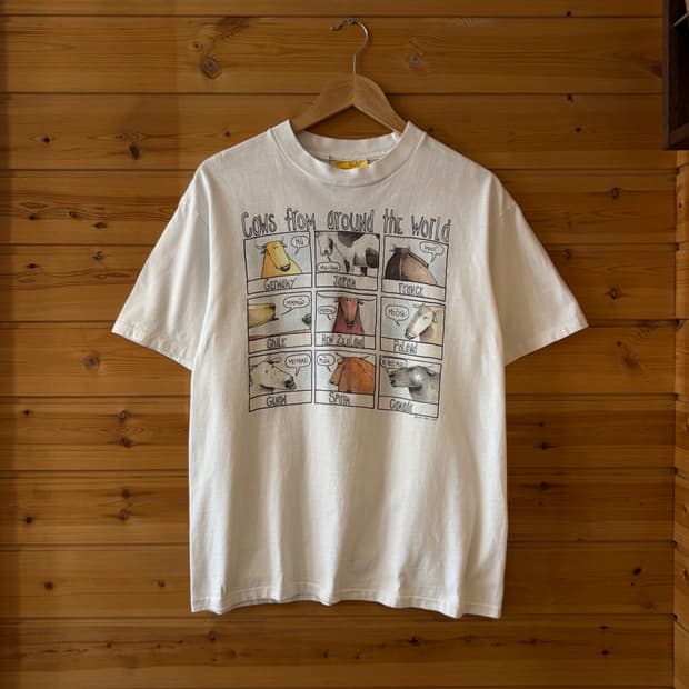 [L] 90s USA LAKESTREET “COWS” T-shirt