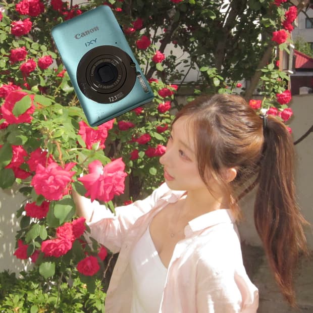 인스타 갬성 예지 카메라 ixy 200f(ixus 105) 작례o