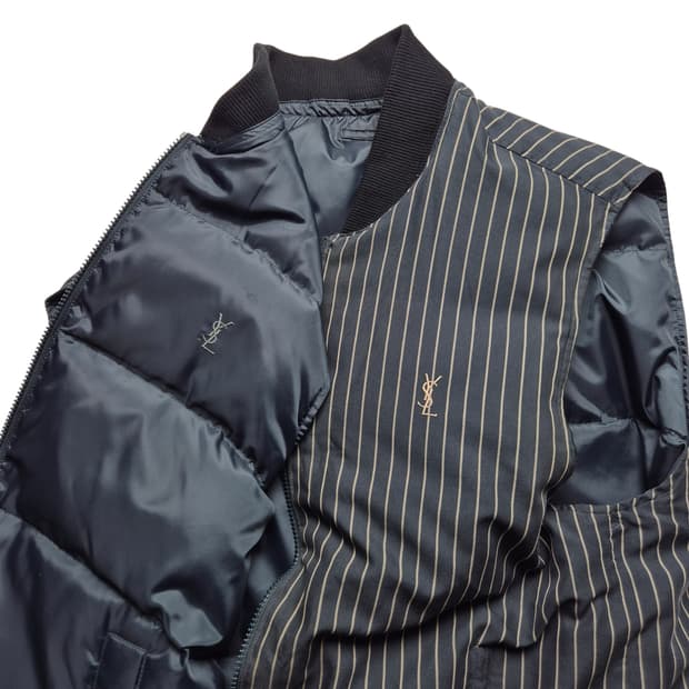 [105] 입생로랑 리버시블 패딩조끼