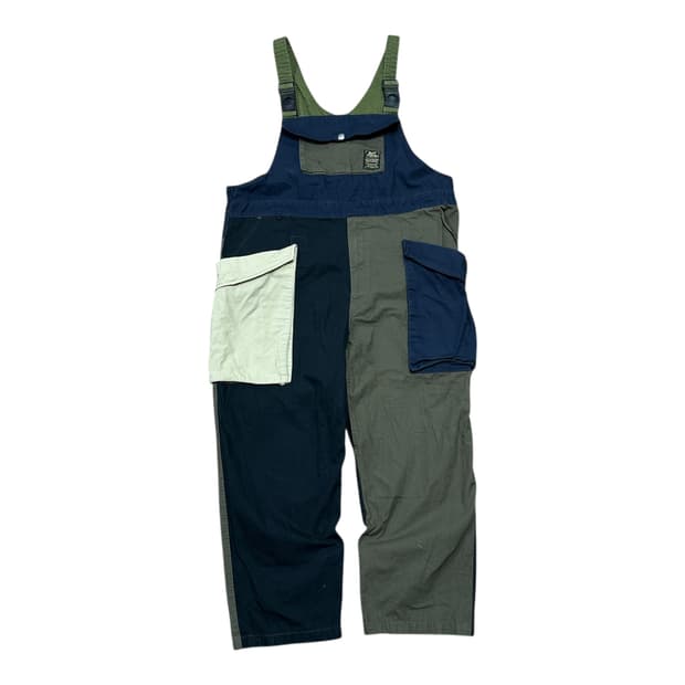 ✨ (바배) 짐마스터 몬스터 포켓 오버롤 면 멜빵 바지 