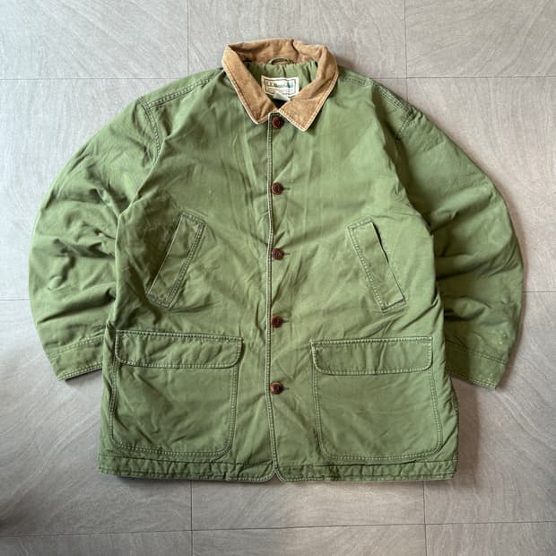 L.L.bean 정품 엘엘빈 카키 헌팅 자켓