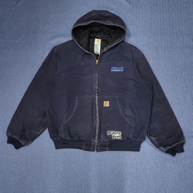 칼하트 j25 덕 액티브 자켓 네이비 (XL)