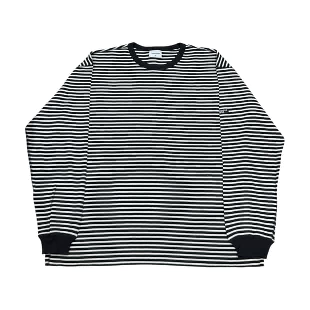 디스이즈네버댓 와플 롱슬리브 긴팔티 블랙 XL