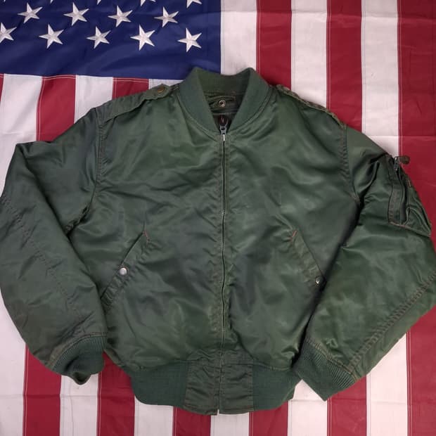 80's 국군 장교용 MA-1 항공자켓