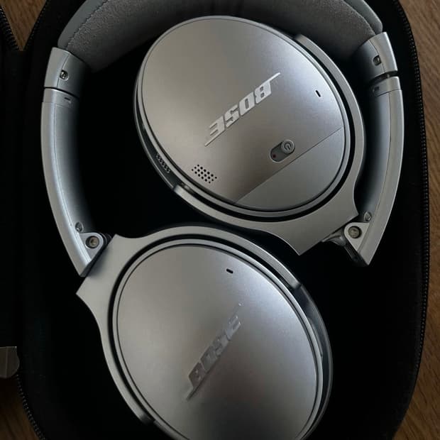 보스 qc35 ll siver